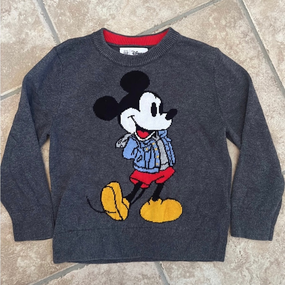 Gap Mickey Mouse sweater 3T